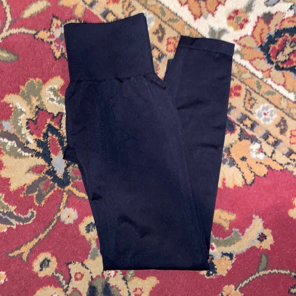 NVGTN solid black leggings